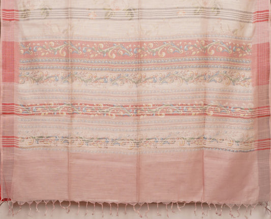 Semi Linen Fancy saree PC16471