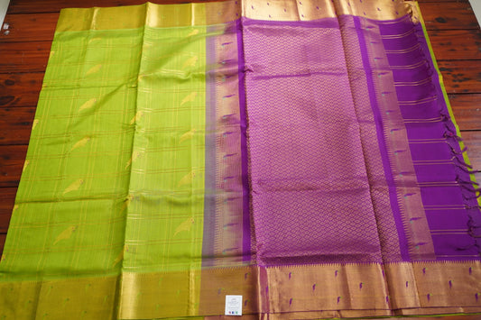 Kanchi Handloom Silk Cotton Saree PC15369