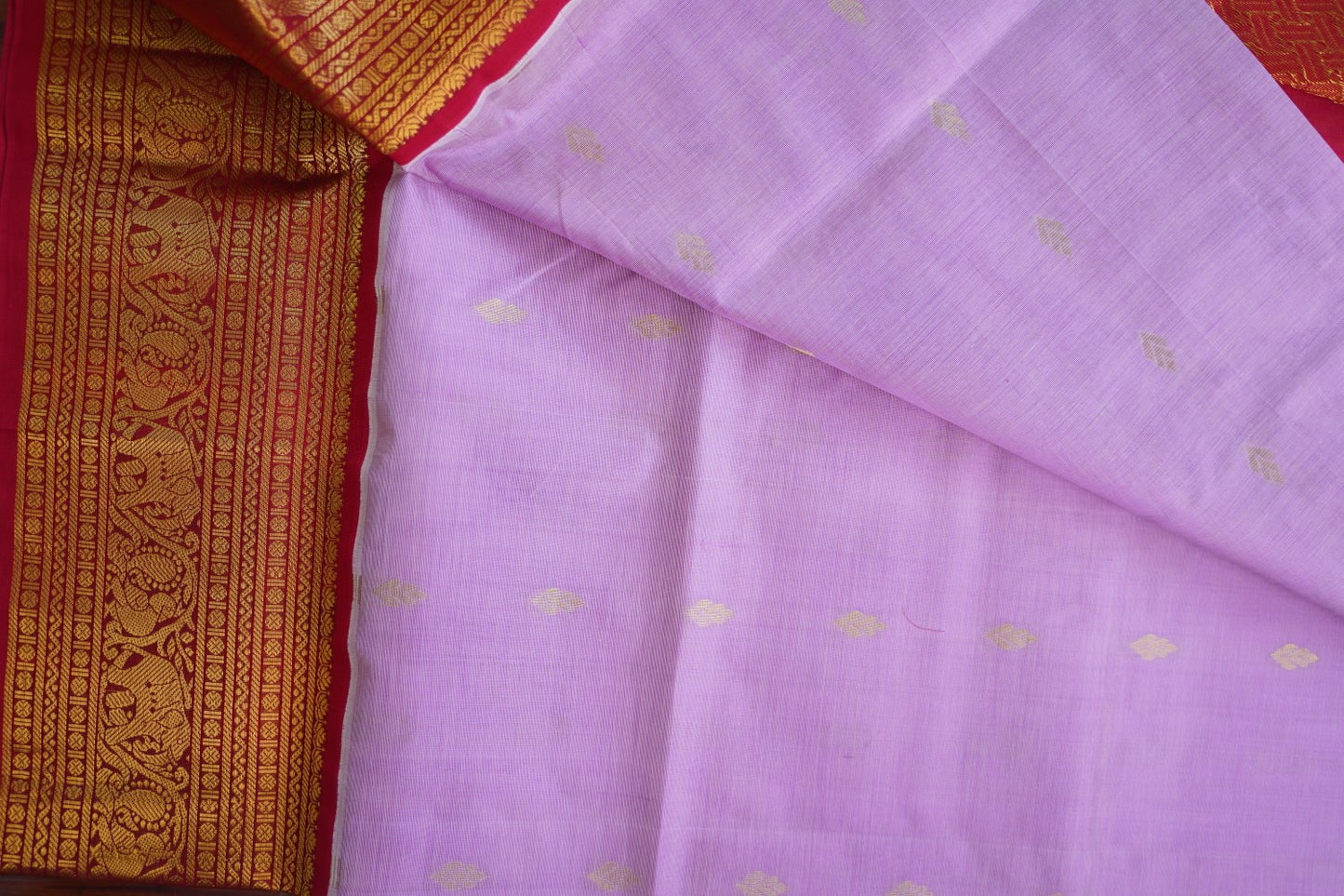 Kanchi Handloom Silk Cotton Saree-PC16607