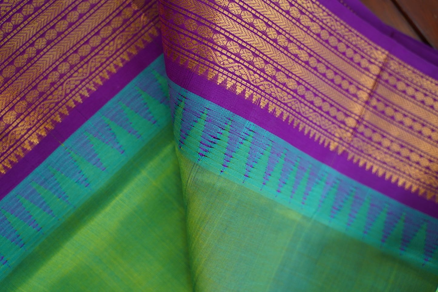 Kanchi Handloom Silk Cotton Saree-PC16606
