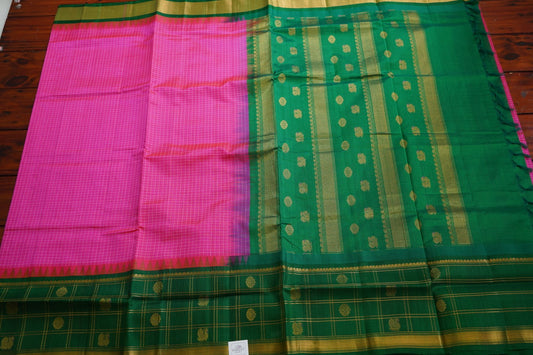 Kanchi Handloom Silk Cotton Saree PC15358