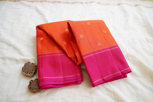 Pure Kanchi Korvai Silk Saree PC15401