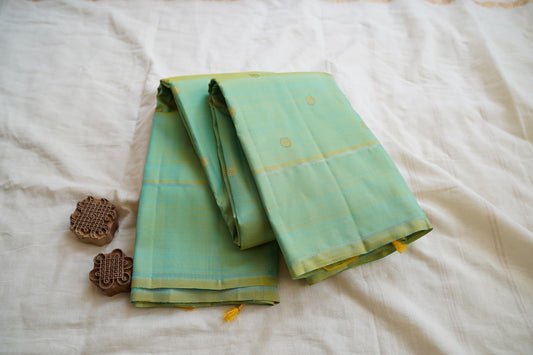Pure Kanchi Korvai Silk Saree PC15400