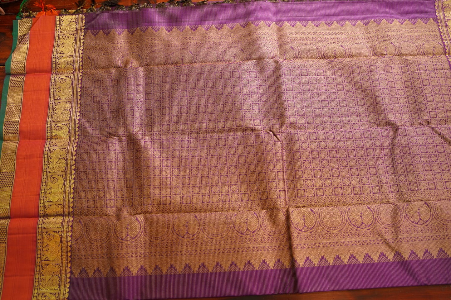 Pure vairaoosi Kanchi Silk Saree PC17544