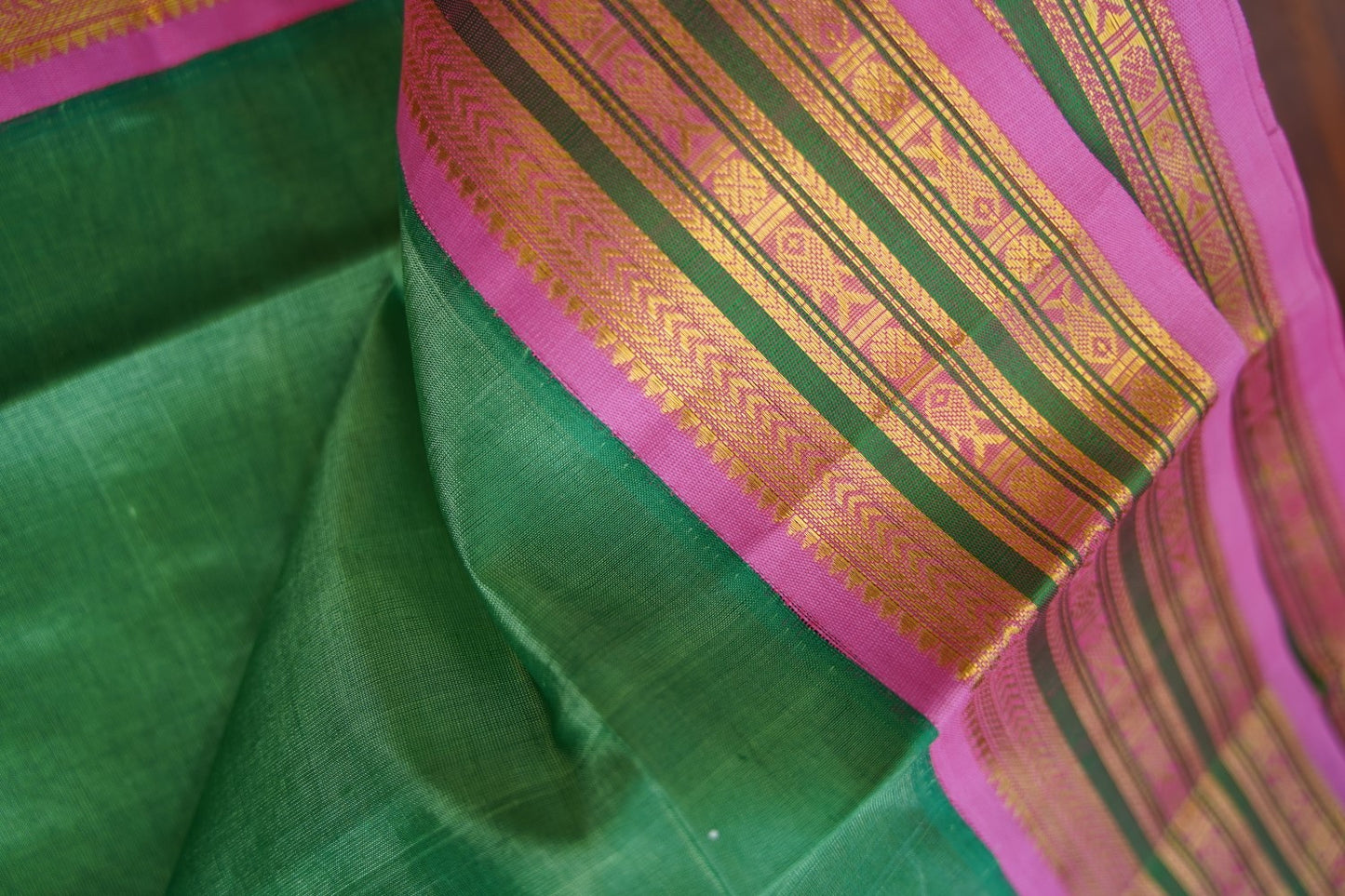Kanchi Handloom Silk Cotton Saree-PC16604
