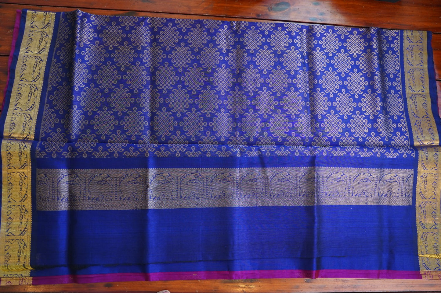 Kanchi Handloom Silk Cotton Saree PC16653