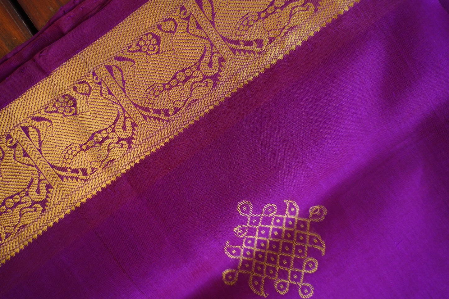 Kanchi Handloom Silk Cotton Saree PC16653