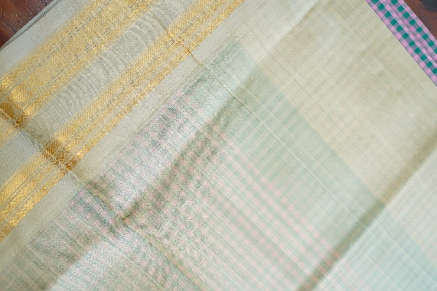 Kanchi Handloom Silk Cotton Saree PC16645