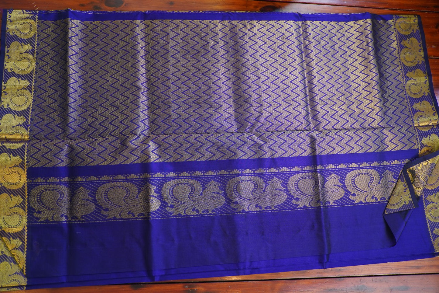 Kanchi Handloom Silk Cotton Saree-PC16615