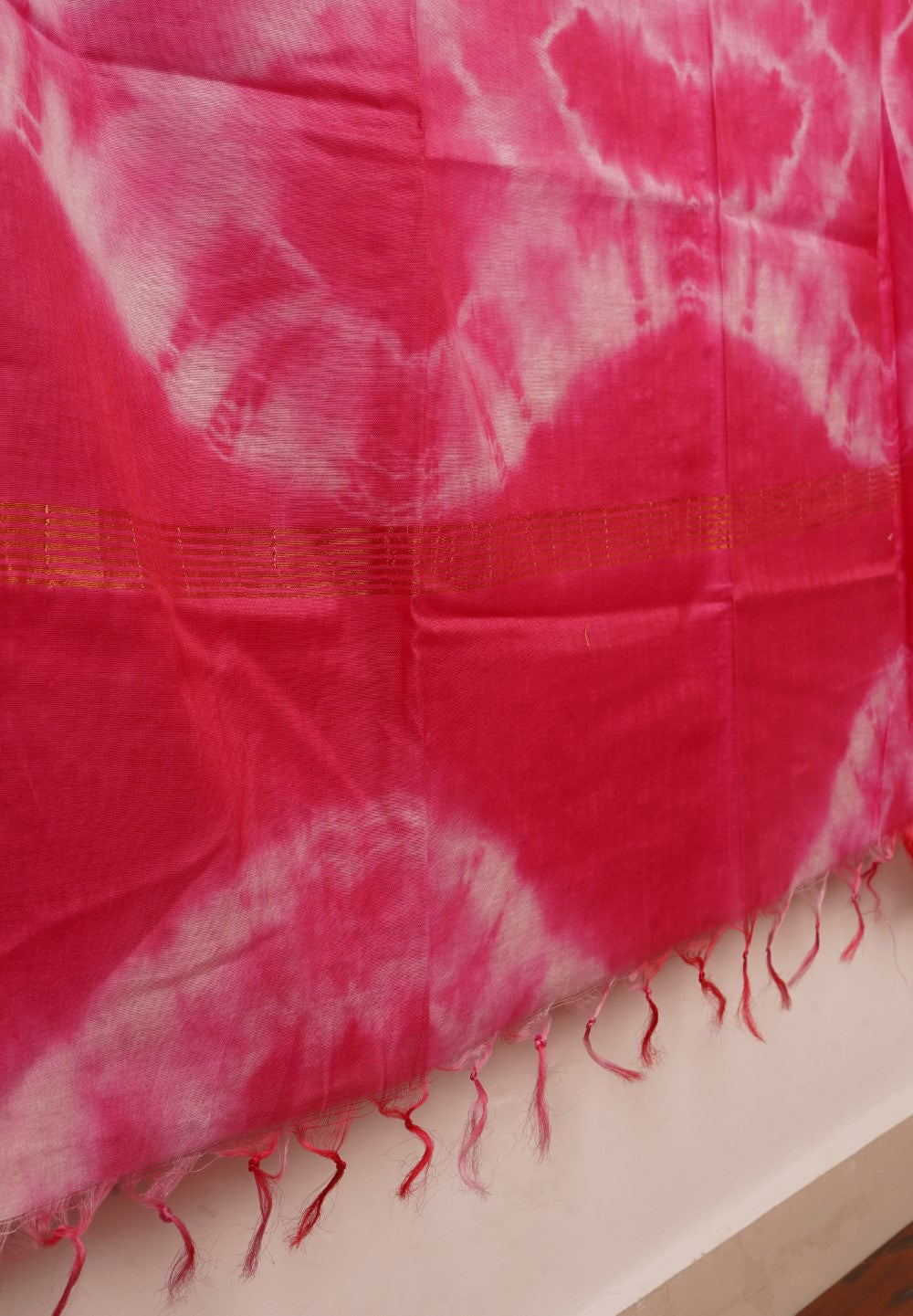 Semi Linen Fancy saree PC16383
