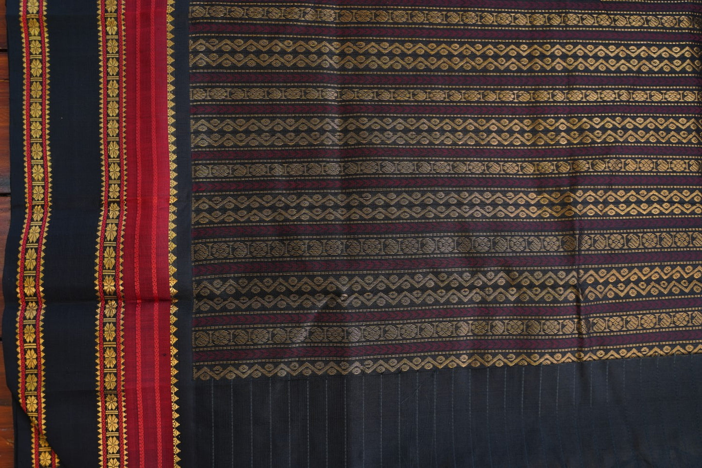 Kanchi Handloom Silk Cotton Saree PC16656