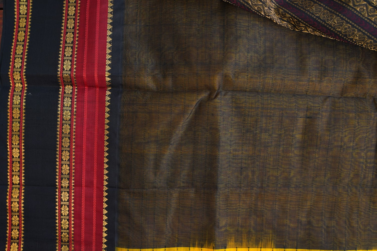 Kanchi Handloom Silk Cotton Saree PC16656