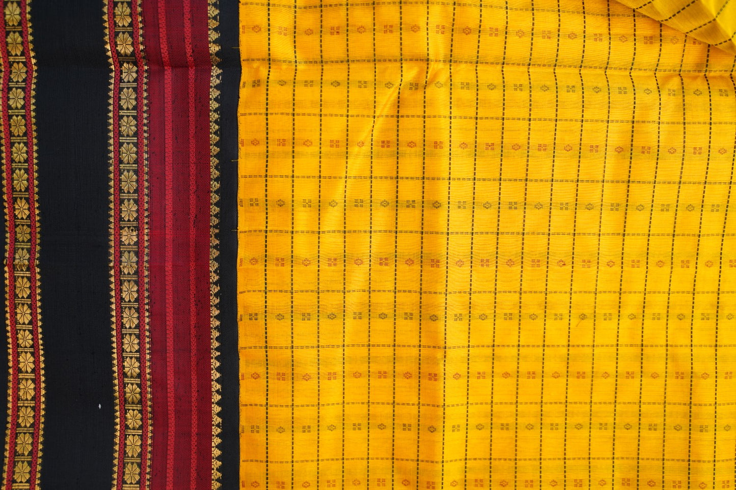 Kanchi Handloom Silk Cotton Saree PC16656