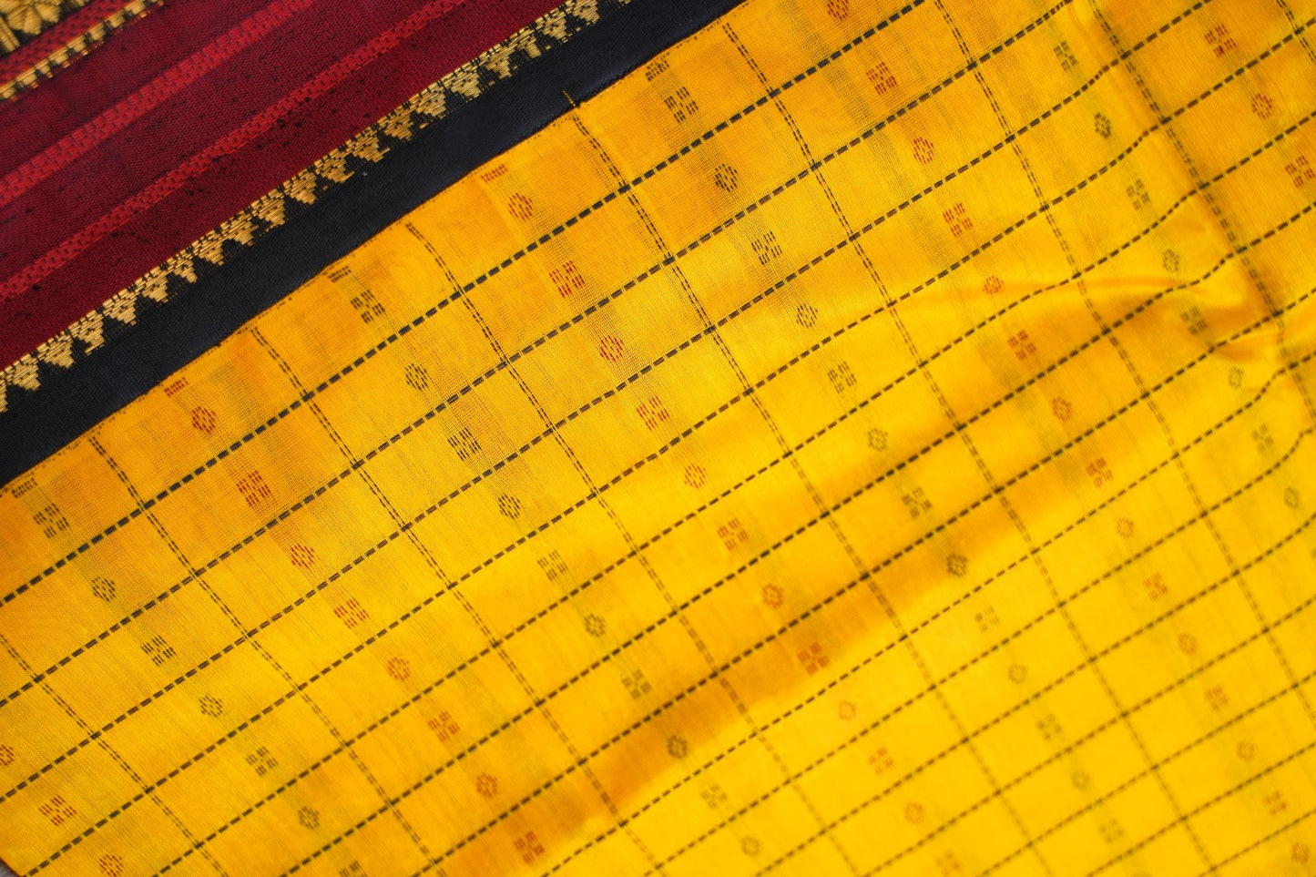 Kanchi Handloom Silk Cotton Saree PC16656