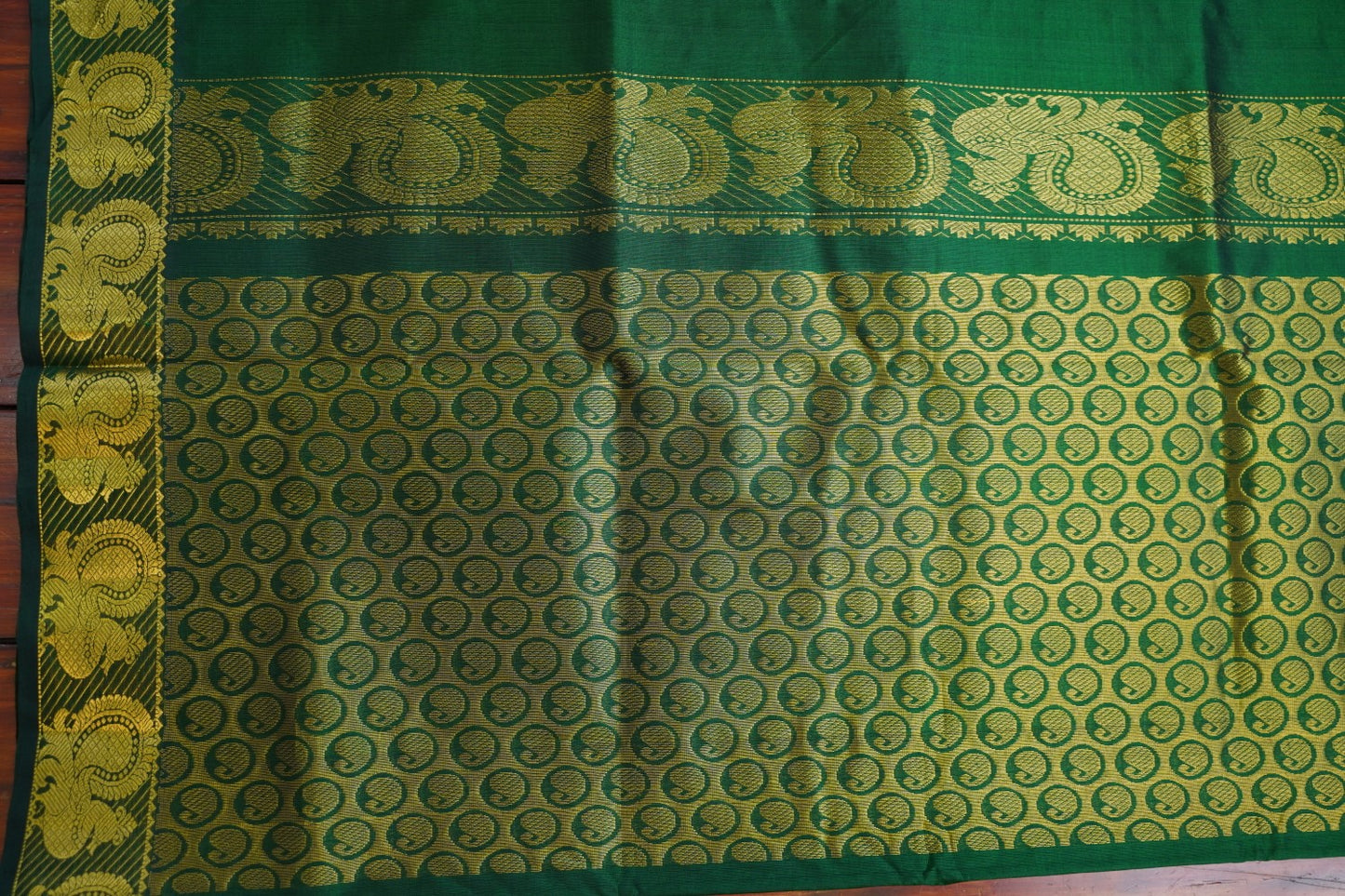 Kanchi Handloom Silk Cotton Saree-PC16616