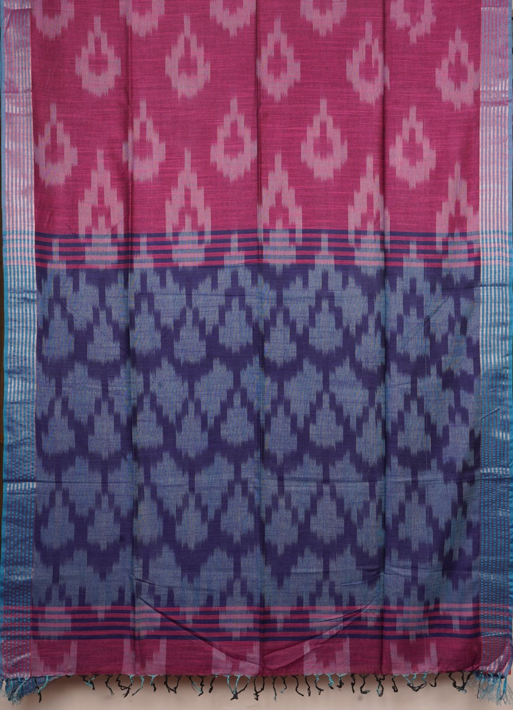 Semi Linen Fancy saree PC16400
