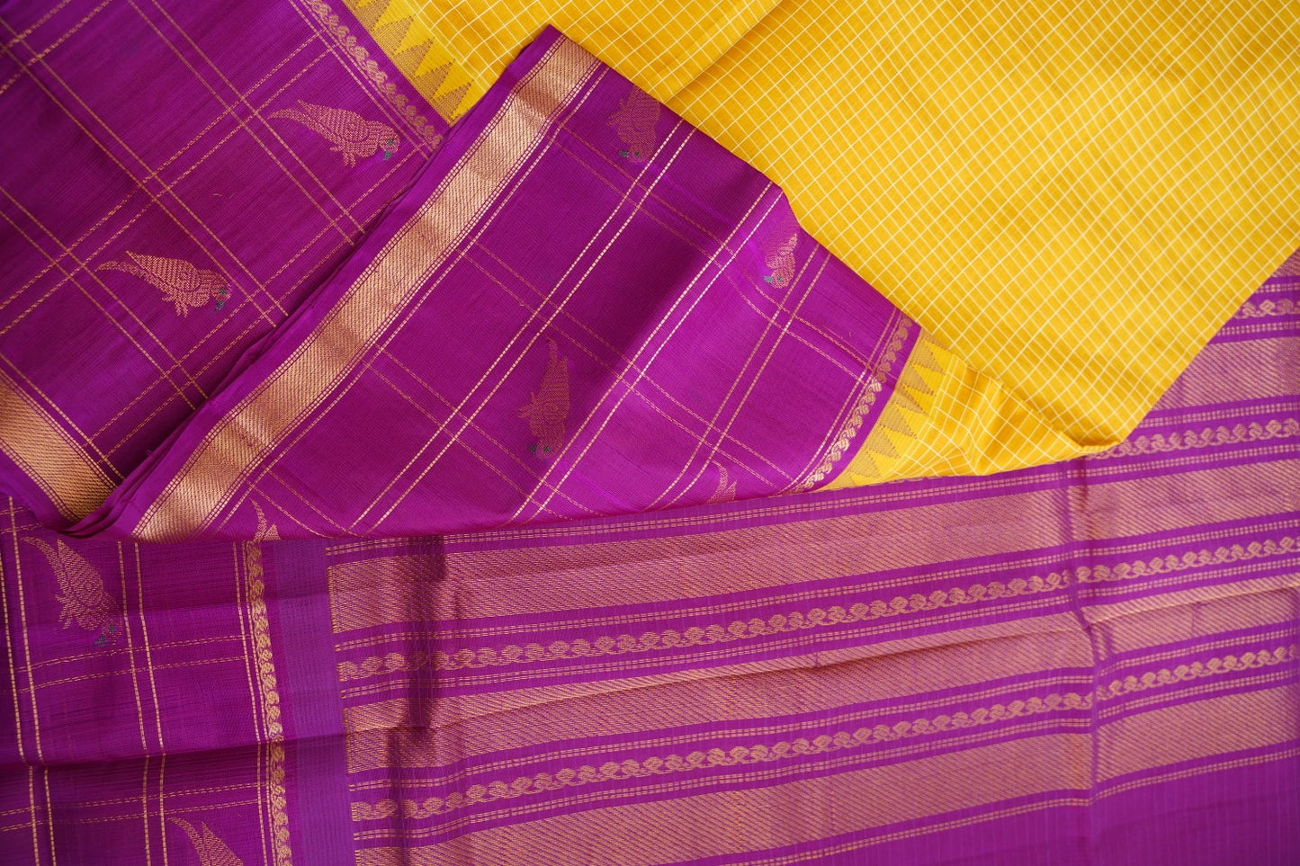 Kanchi Handloom Silk Cotton Saree PC15410