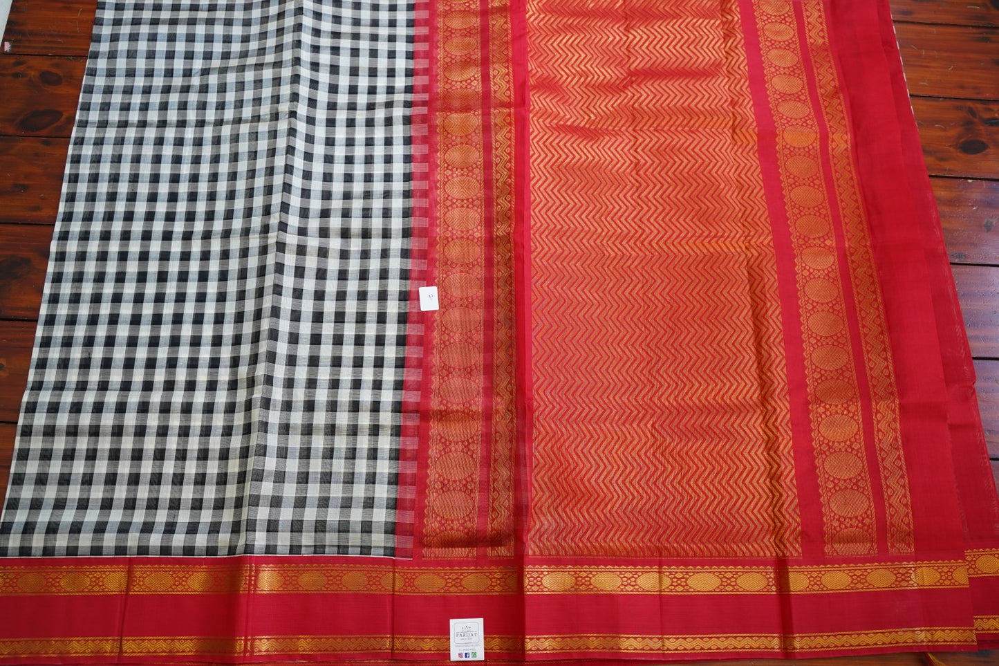 Kanchi Handloom Silk Cotton Saree PC15411