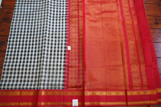 Kanchi Handloom Silk Cotton Saree PC15411