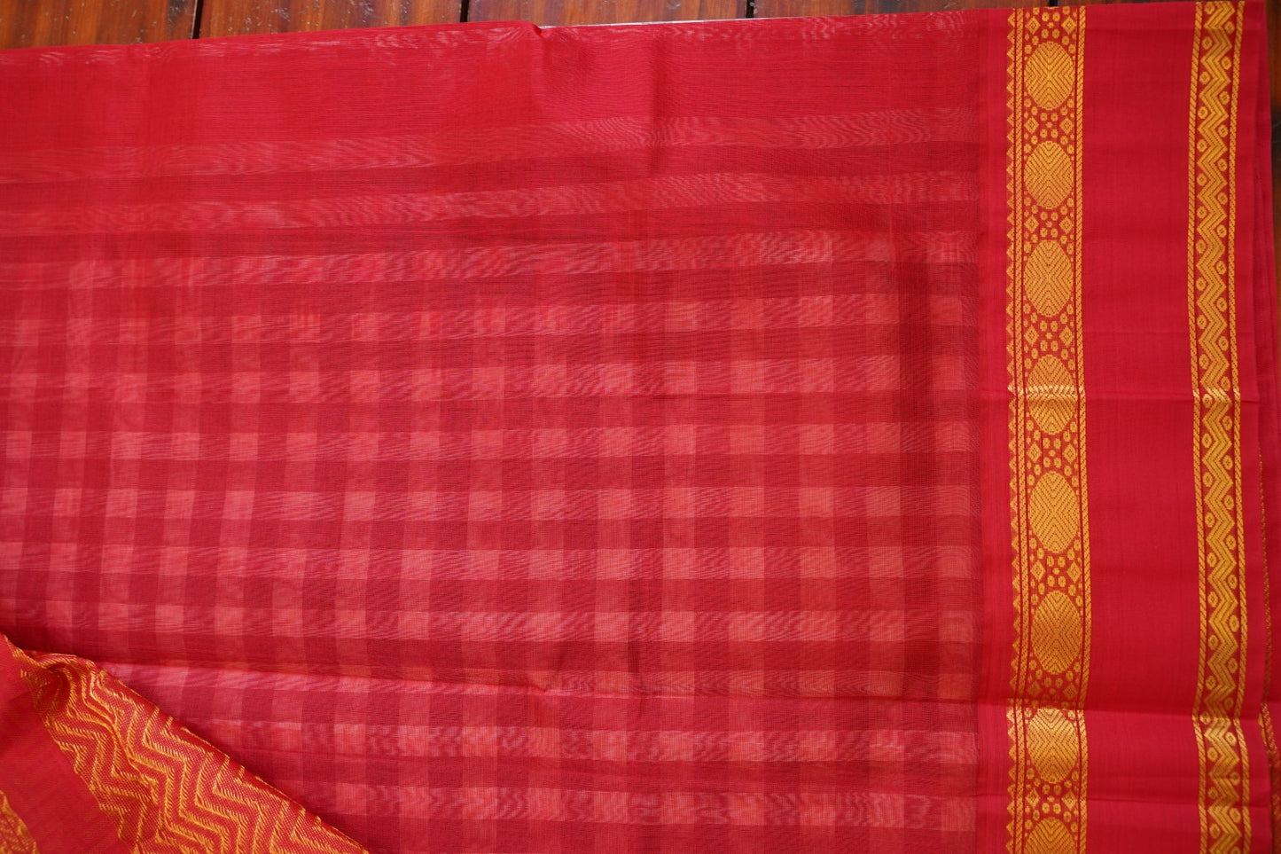 Kanchi Handloom Silk Cotton Saree PC15411