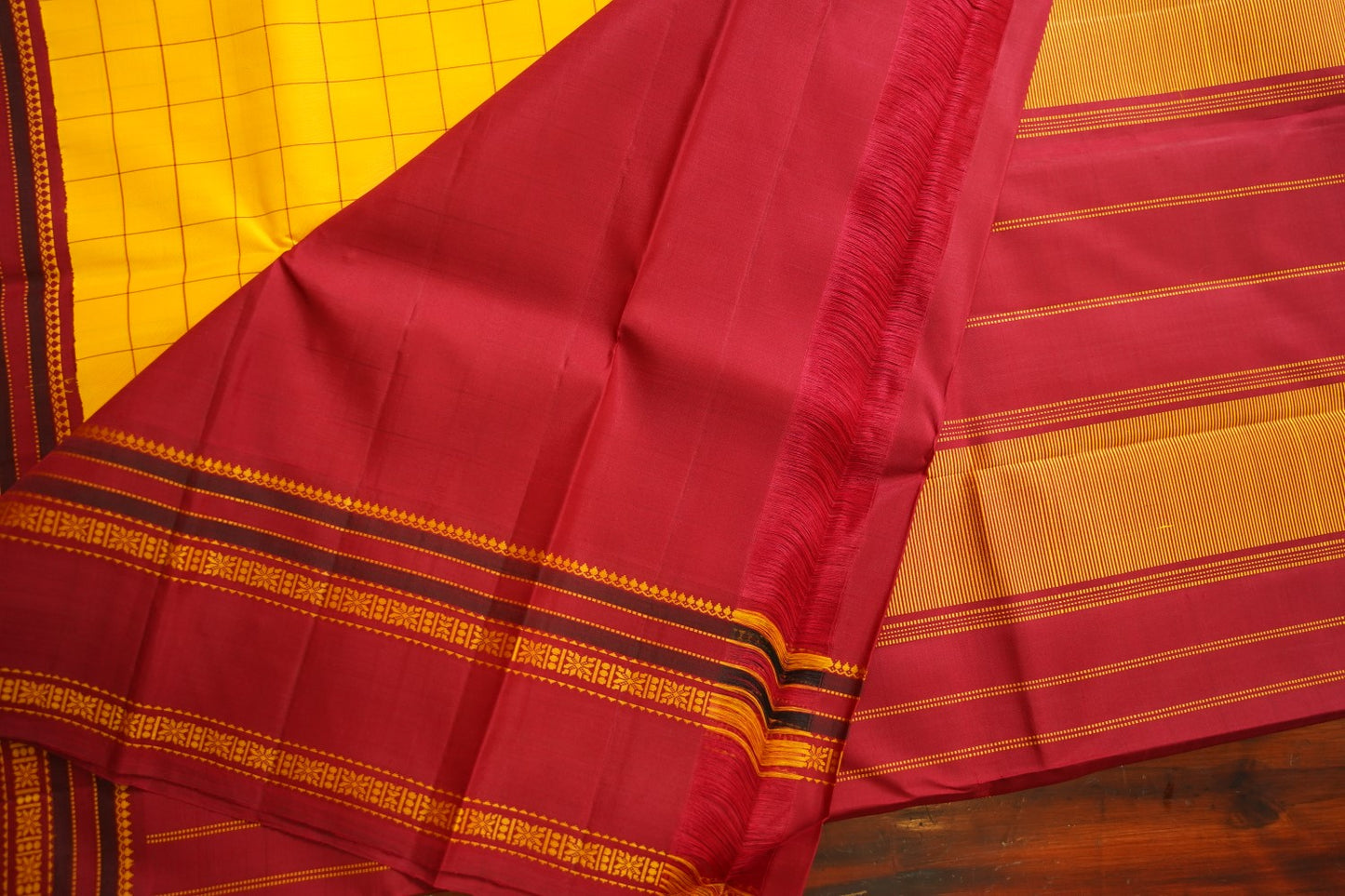 Pure Kanchi Silk Saree PC17555