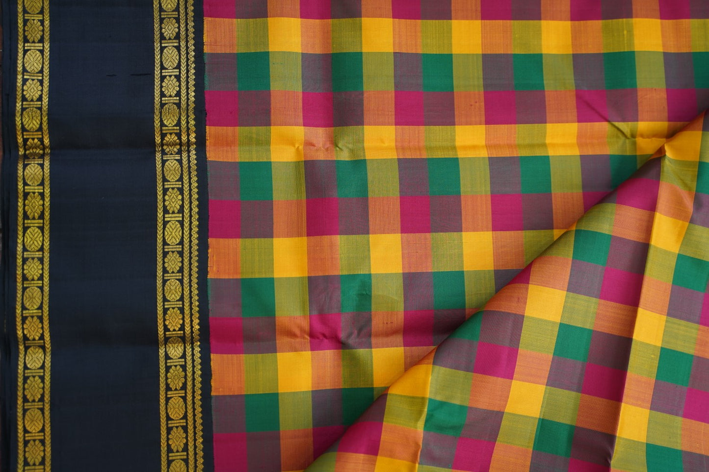 Pure Kanchi Silk Saree PC16633