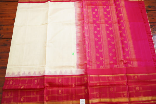 Kanchi Handloom Silk Cotton Saree PC15366