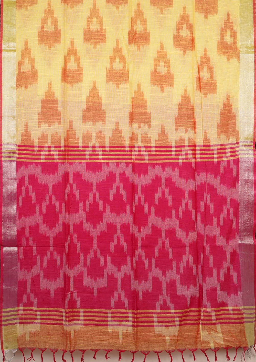 Semi Linen Fancy saree PC16408