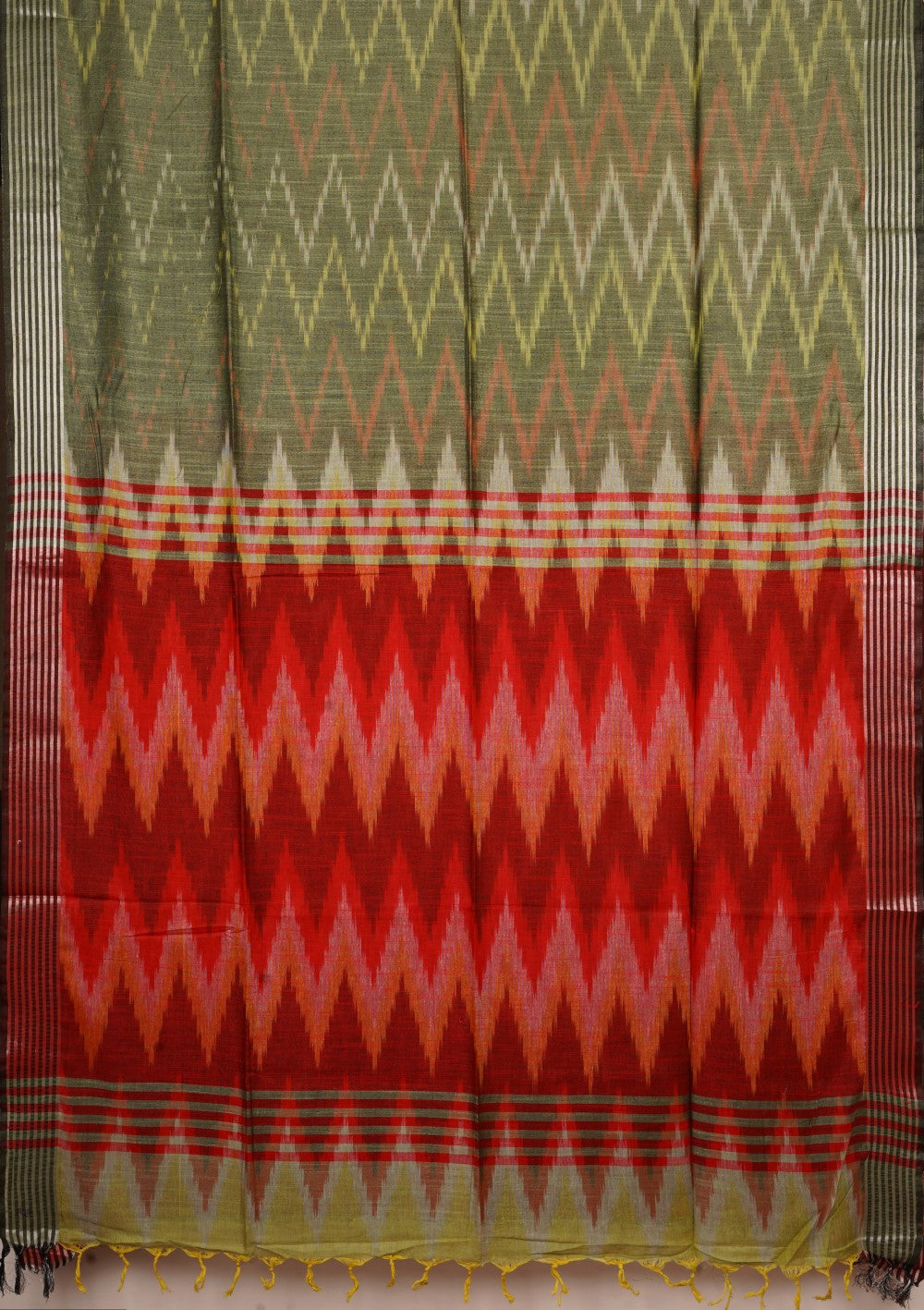 Semi Linen Fancy saree PC16398