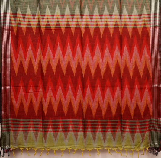 Semi Linen Fancy saree PC16398