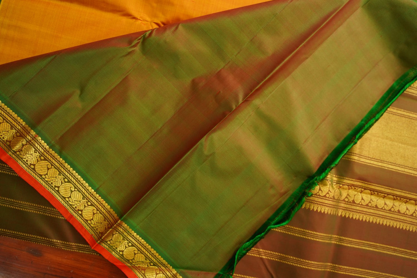 Pure Kanchi Silk Saree PC17554