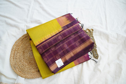 Kanchi Handloom Silk Cotton Saree PC15371