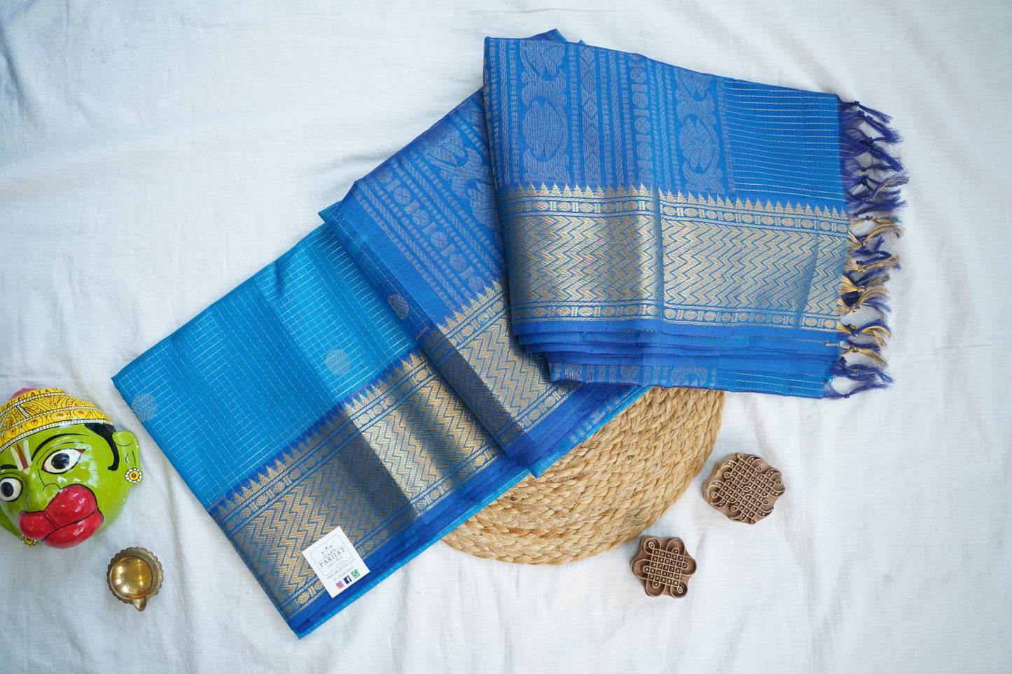 Kanchi Handloom Silk Cotton Saree PC16683