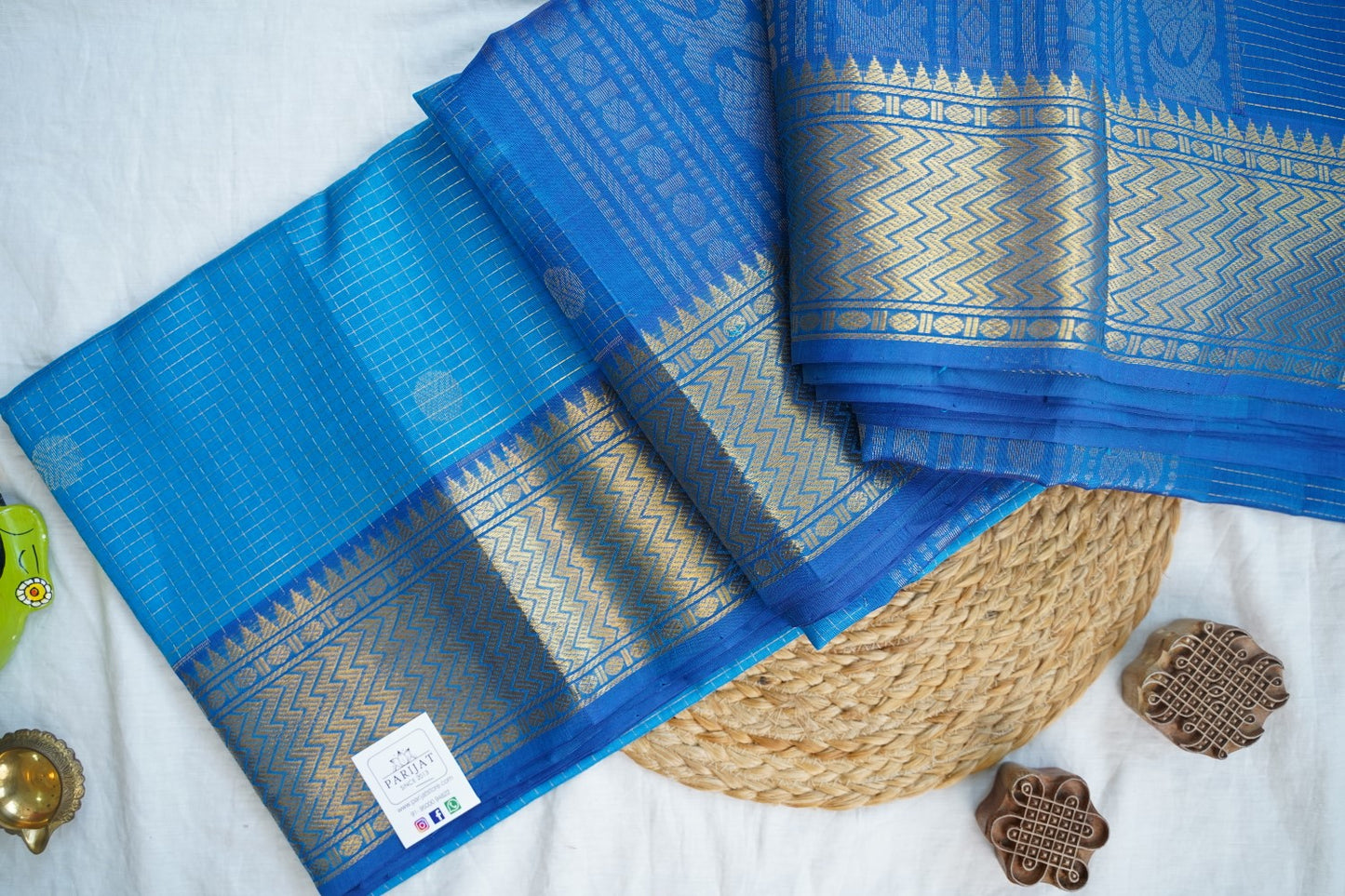 Kanchi Handloom Silk Cotton Saree PC16683