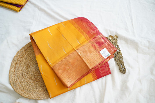 Kanchi Handloom Silk Cotton Saree PC15406