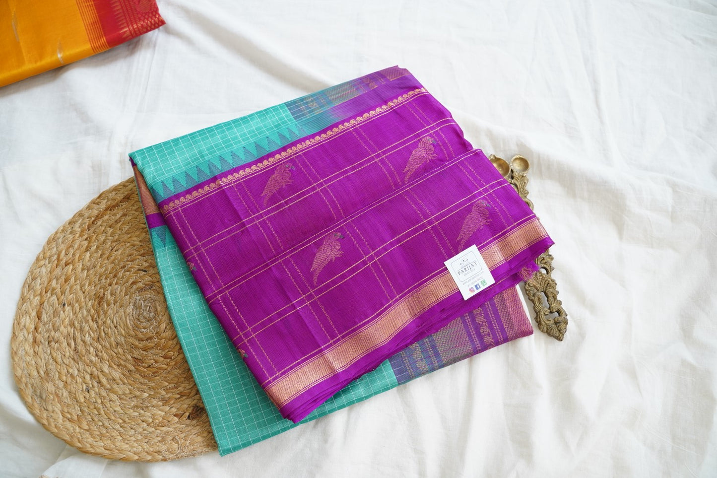 Kanchi Handloom Silk Cotton Saree PC15374