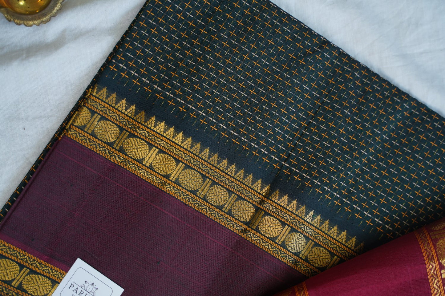 Kanchi Handloom Silk Cotton Saree PC16778
