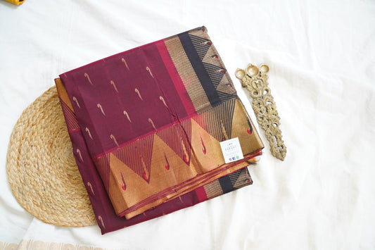 Kanchi Handloom Silk Cotton Saree PC15368