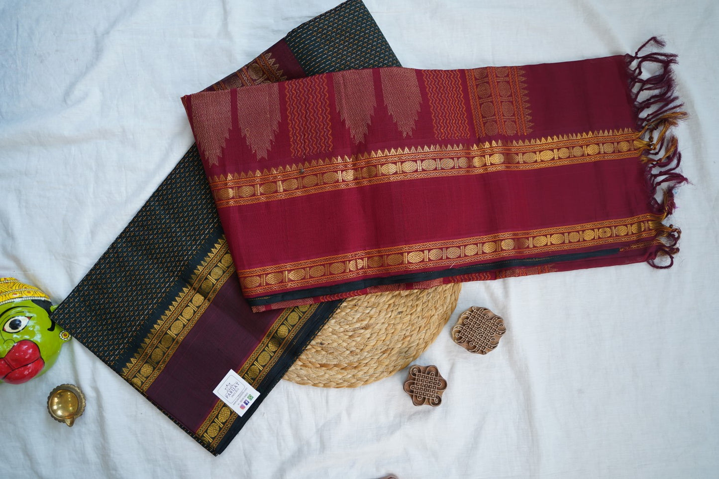Kanchi Handloom Silk Cotton Saree PC16778