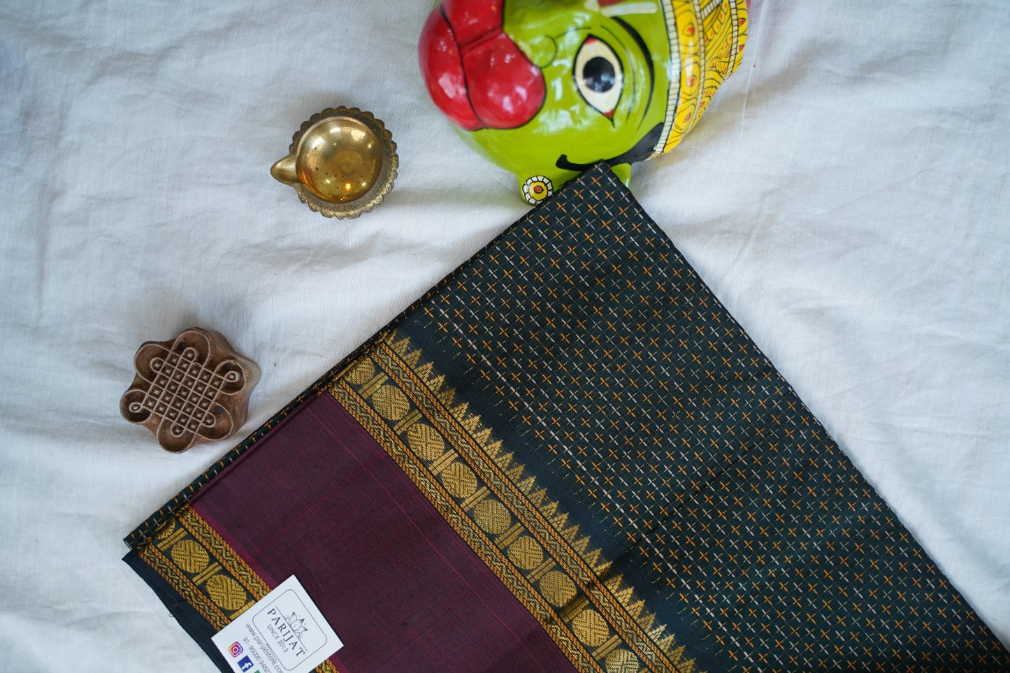 Kanchi Handloom Silk Cotton Saree PC16778
