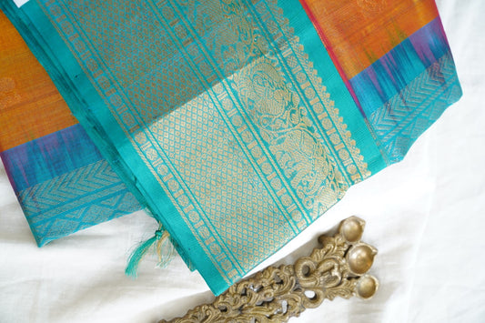 Kanchi Handloom Silk Cotton Saree PC15361