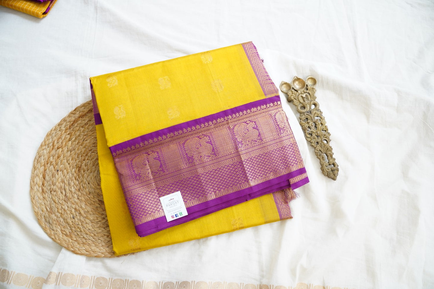 Kanchi Handloom Silk Cotton Saree PC15360