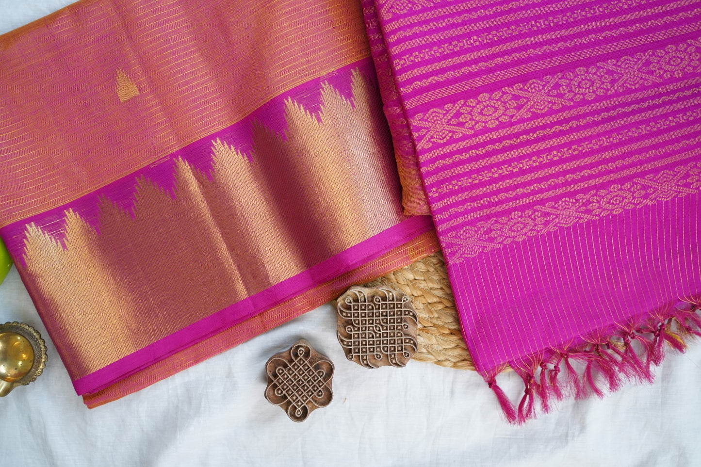 Kanchi Handloom Silk Cotton Saree PC16680