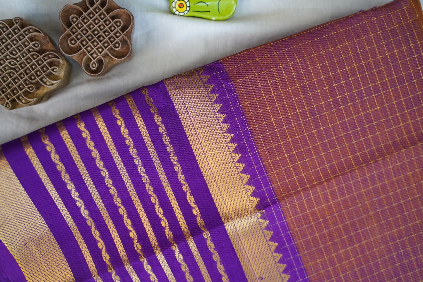 Kanchi Handloom Silk Cotton Saree PC16682