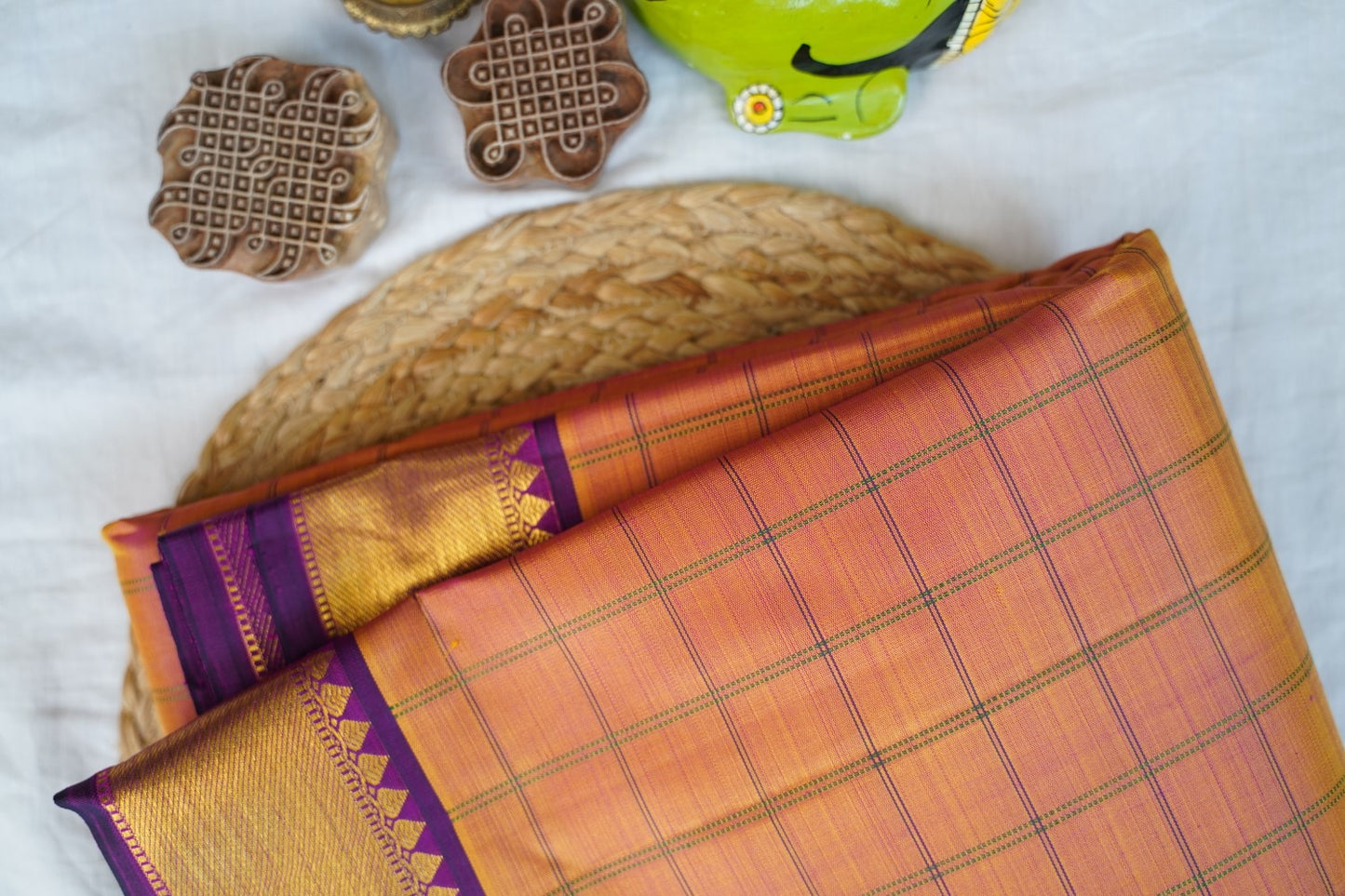 Pure Kanchi Silk Saree PC16684