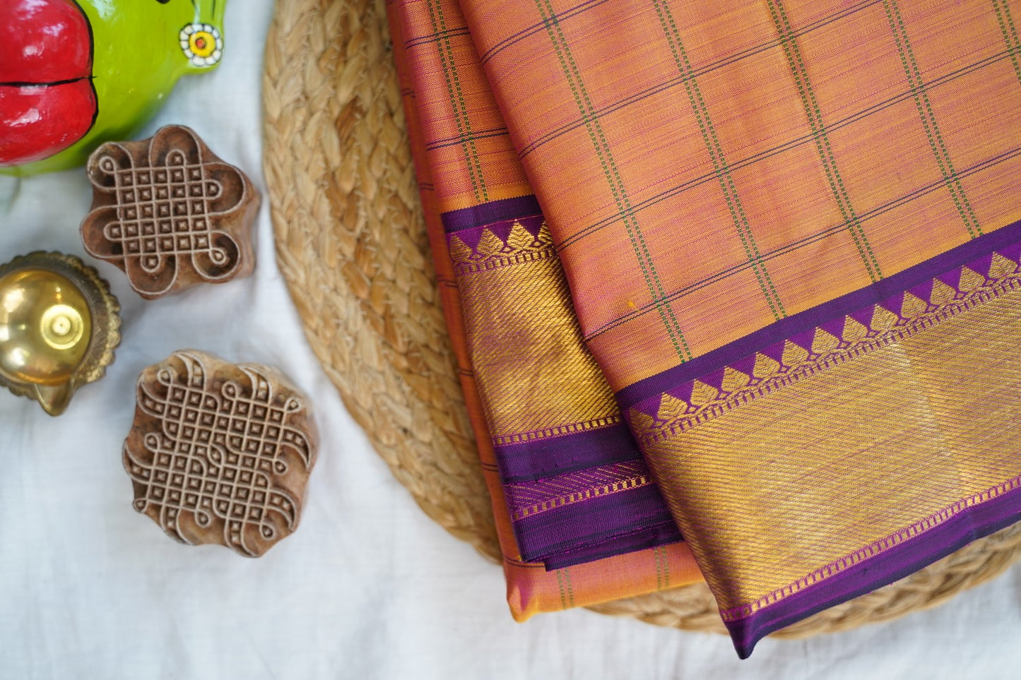 Pure Kanchi Silk Saree PC16684