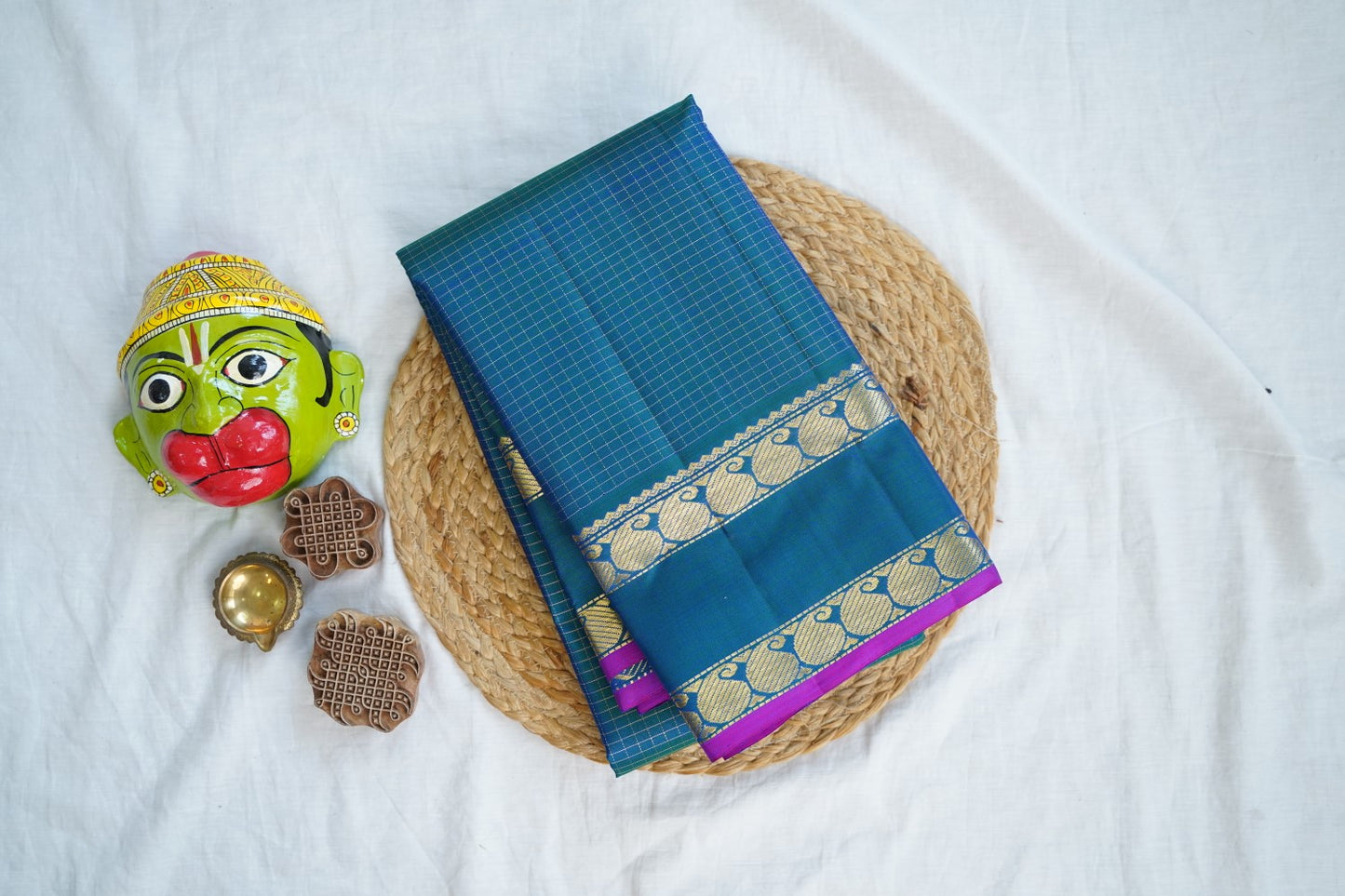 Pure Kanchi Silk Saree PC16686