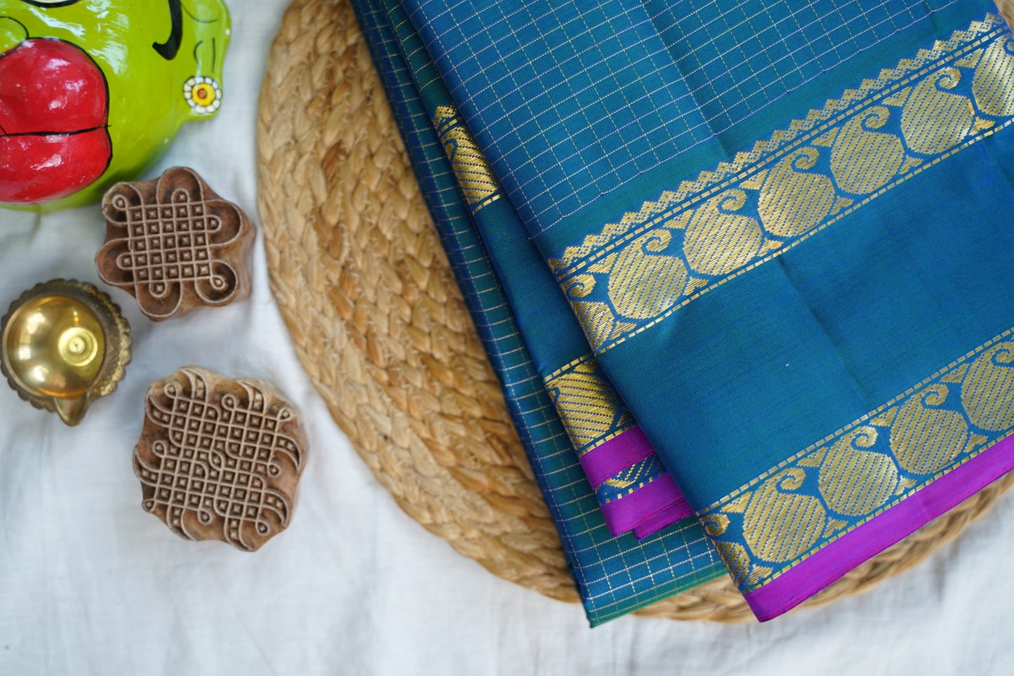 Pure Kanchi Silk Saree PC16686