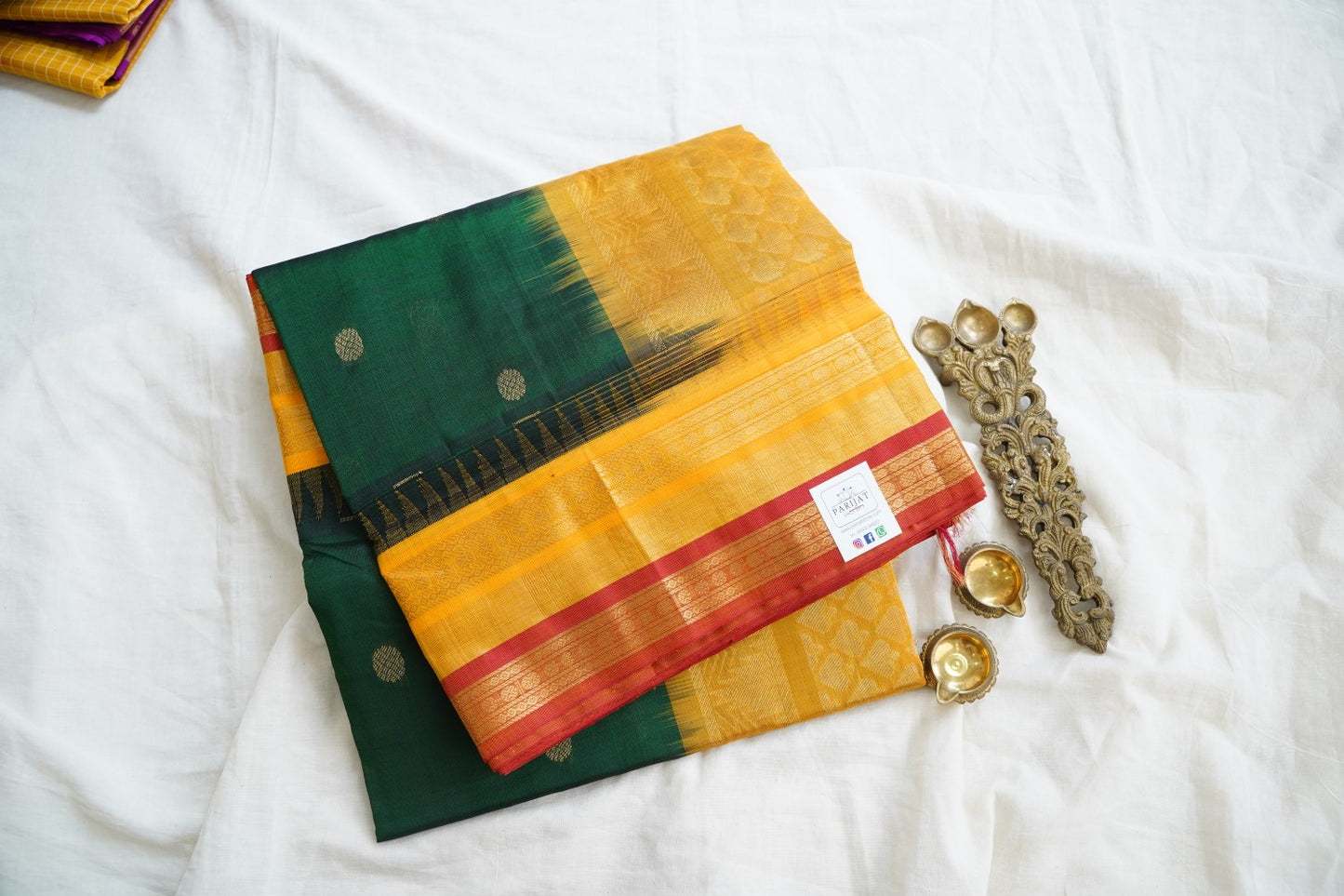 Kanchi Handloom Silk Cotton Saree  PC15445