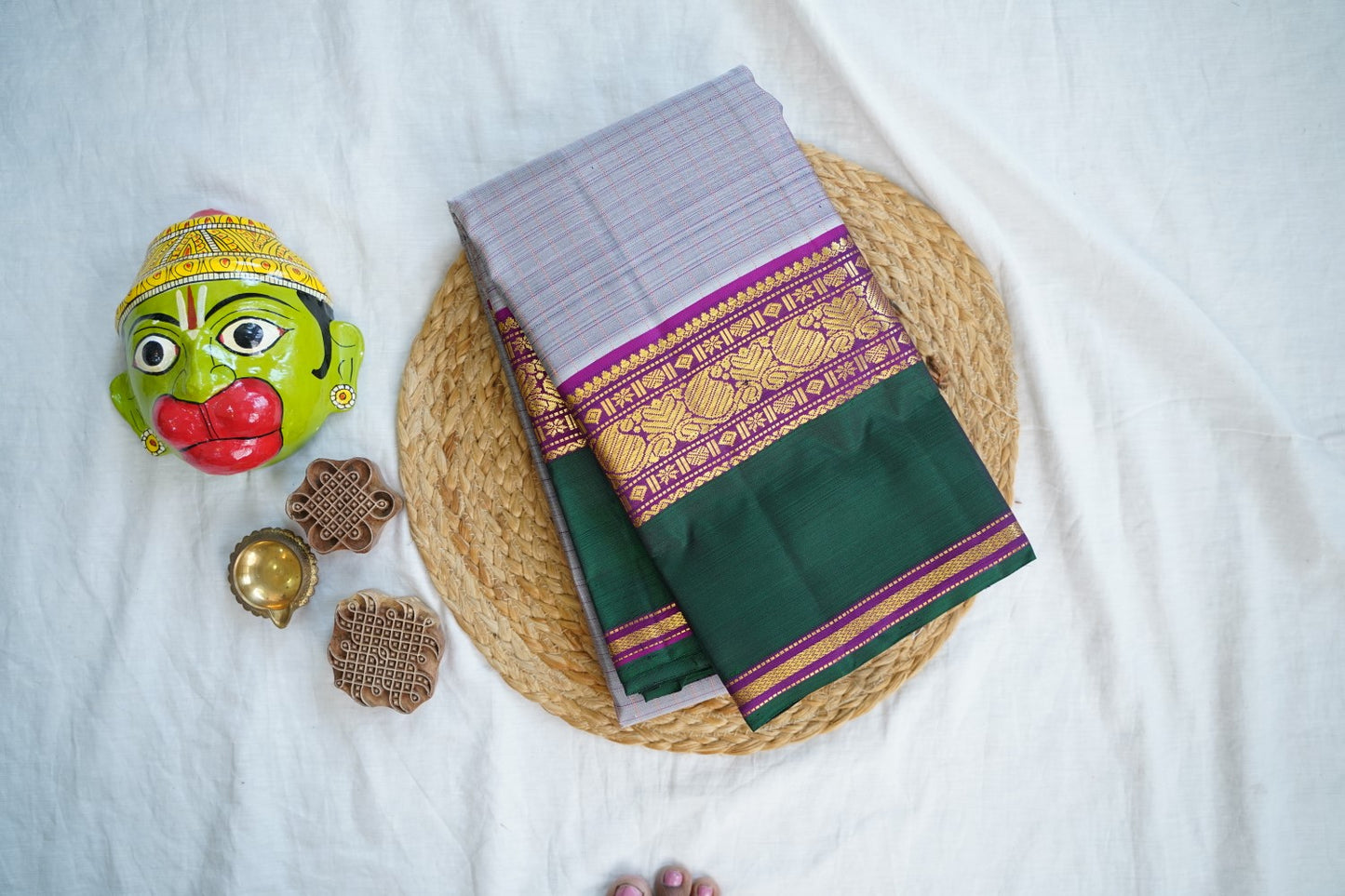 Pure Kanchi Silk Saree PC16687